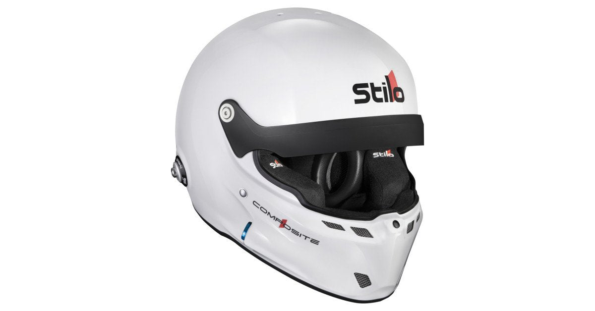 Sparco Casco Stilo St6R Composite-Wl Rally Blanco Fia8859-24 Sa2025 Hans Blanco Fia8858-10-Talla 54 - Sparco | APEXCORSE imagen 2