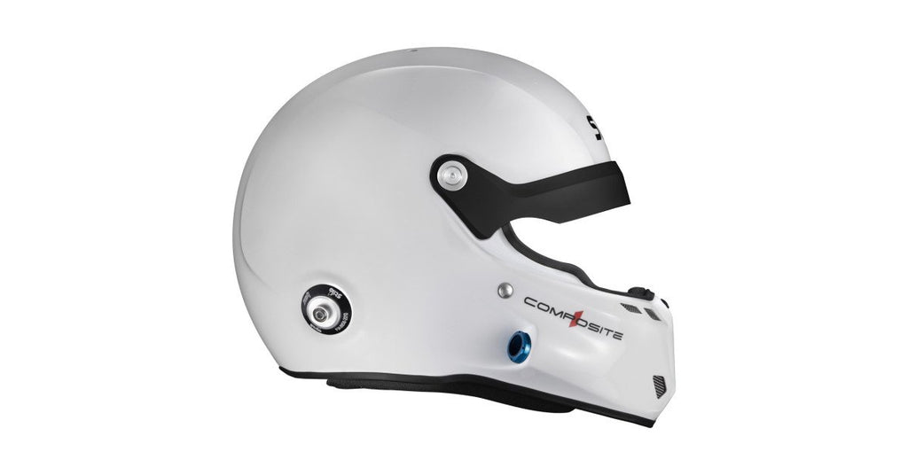 Sparco Casco Stilo St6R Composite-Wl Rally Blanco Fia8859-24 Sa2025 Hans Blanco Fia8858-10-Talla 57 - Sparco | APEXCORSE imagen 5