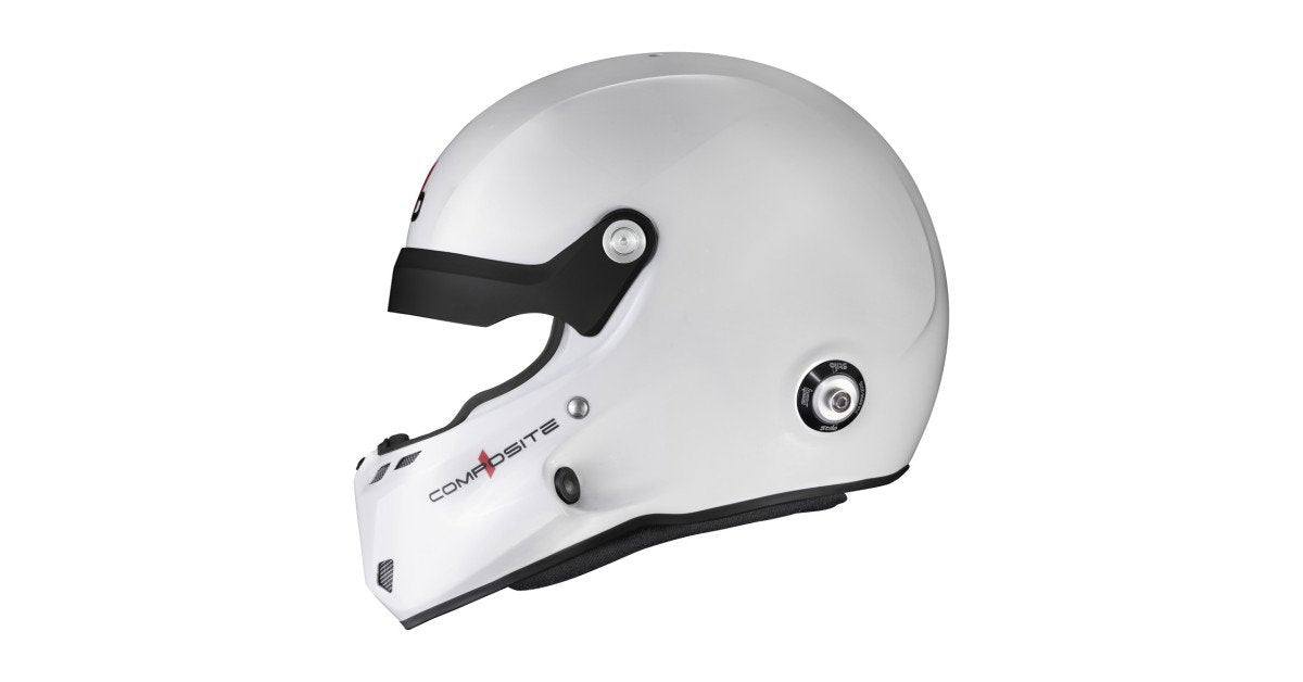 Sparco Casco Stilo St6R Composite-Wl Rally Blanco Fia8859-24 Sa2025 Hans Blanco Fia8858-10-Talla 61 - Sparco | APEXCORSE imagen 4