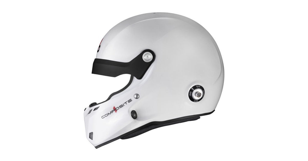 Sparco Casco Stilo St6R Composite-Wl Rally Blanco Fia8859-24 Sa2025 Hans Blanco Fia8858-10-Talla 64 - Sparco | APEXCORSE imagen 4