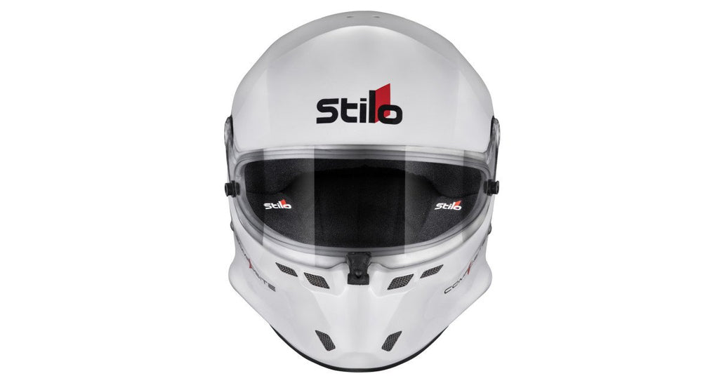 Sparco Casco Stilo St6F Composite Circuito Blanco Fia8859-24 Sa2025 Hans Blanco Fia8858-10-Talla 58 - Sparco | APEXCORSE imagen 3