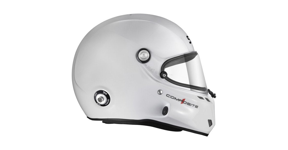 Sparco Casco Stilo St6F Composite Circuito Blanco Fia8859-24 Sa2025 Hans Blanco Fia8858-10-Talla 58 - Sparco | APEXCORSE imagen 5