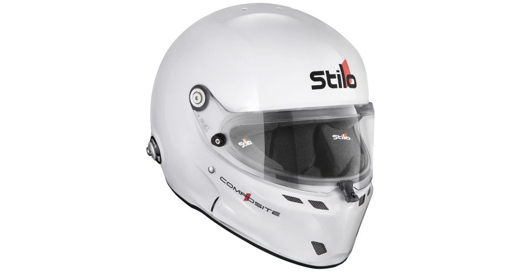 Sparco Casco Stilo St6F Composite Circuito Blanco Fia8859-24 Sa2025 Hans Blanco Fia8858-10-Talla 63 - Sparco | APEXCORSE imagen 2