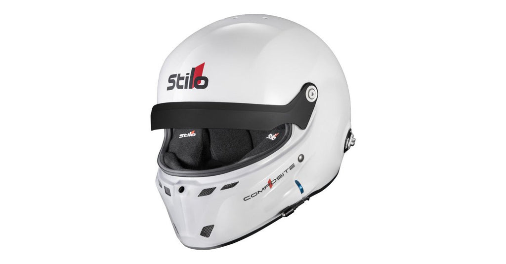 Sparco Casco Stilo St6Gt Composite Circuito Blanco Fia8859-24 Sa2025 Hans Blanco Fia8858-10-Talla 55 - Sparco | APEXCORSE imagen 2