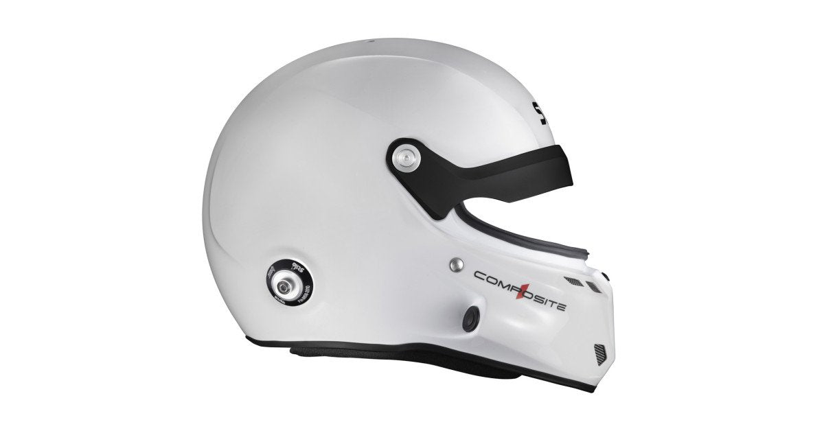 Sparco Casco Stilo St6Gt Composite Circuito Blanco Fia8859-24 Sa2025 Hans Blanco Fia8858-10-Talla 64 - Sparco | APEXCORSE imagen 4