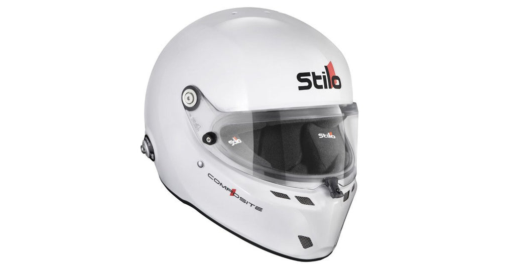 Sparco Casco Stilo St6Fn Composite Blanco Fia8859-24 Sa2025 Hans Blanco Fia8858-10-Talla 54 - Sparco original | APEXCORSE