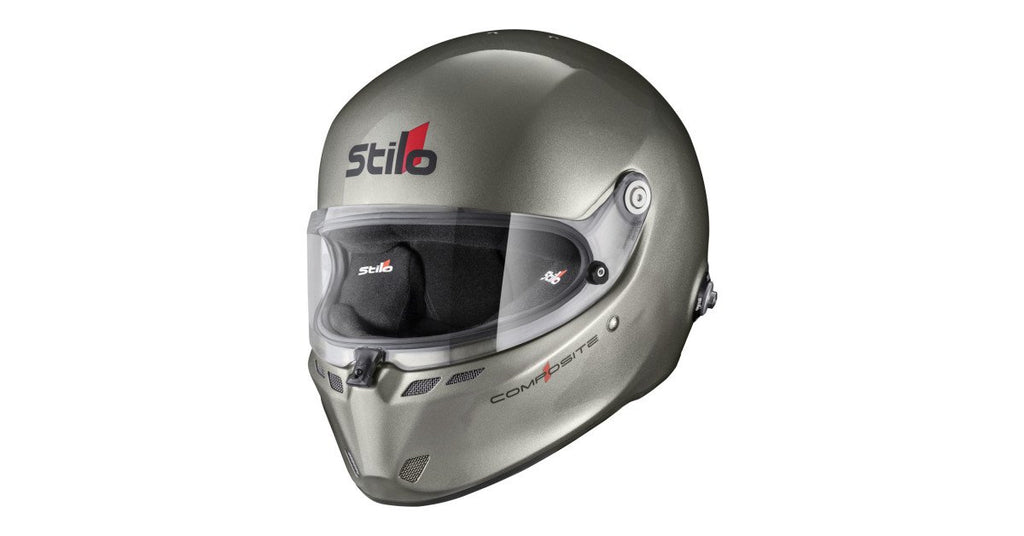 Sparco Casco Stilo St6Fn Titanio Composite Fia8859-24 Sa2025 Hans Fia8858-10-Talla 55 - Sparco | APEXCORSE imagen 2