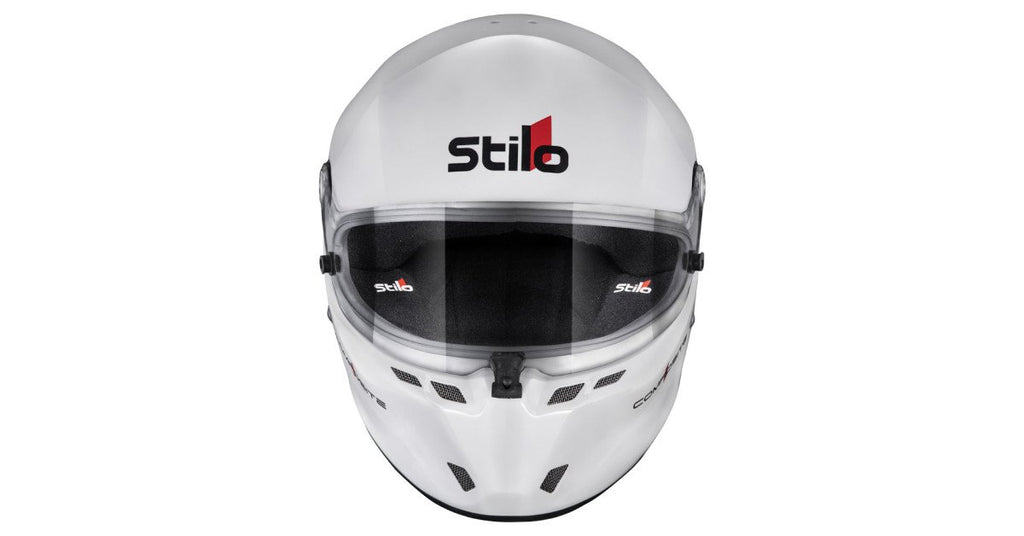 Sparco Casco Stilo St6Fn Composite Blanco Fia8859-24 Sa2025 Hans Blanco Fia8858-10-Talla 58 - Sparco | APEXCORSE imagen 3