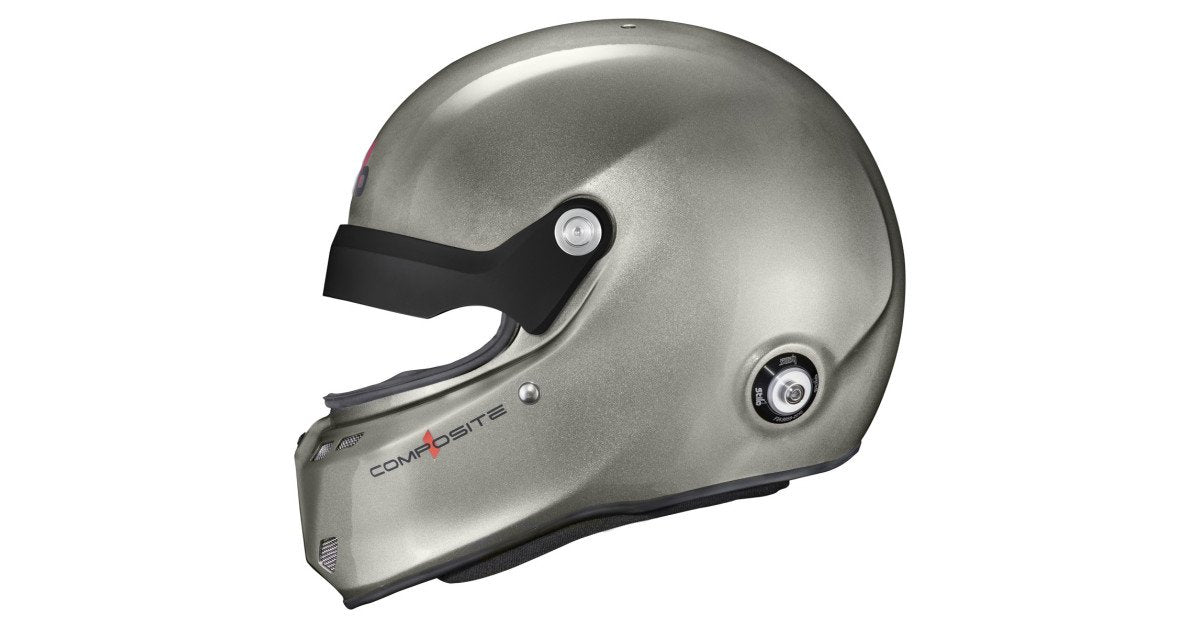 Sparco Casco Stilo St6Gt N Titanio Composite Fia8859-24 Sa2025 Hans Fia8858-10-Talla 55 - Sparco | APEXCORSE imagen 5