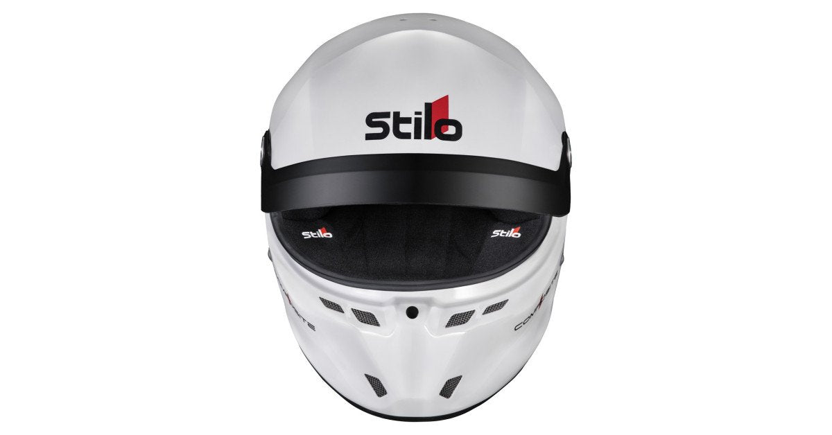Sparco Casco Stilo St6Gt N Composite Blanco Fia8859-24 Sa2025 Hans Blanco Fia8858-10-Talla 59 - Sparco | APEXCORSE imagen 3