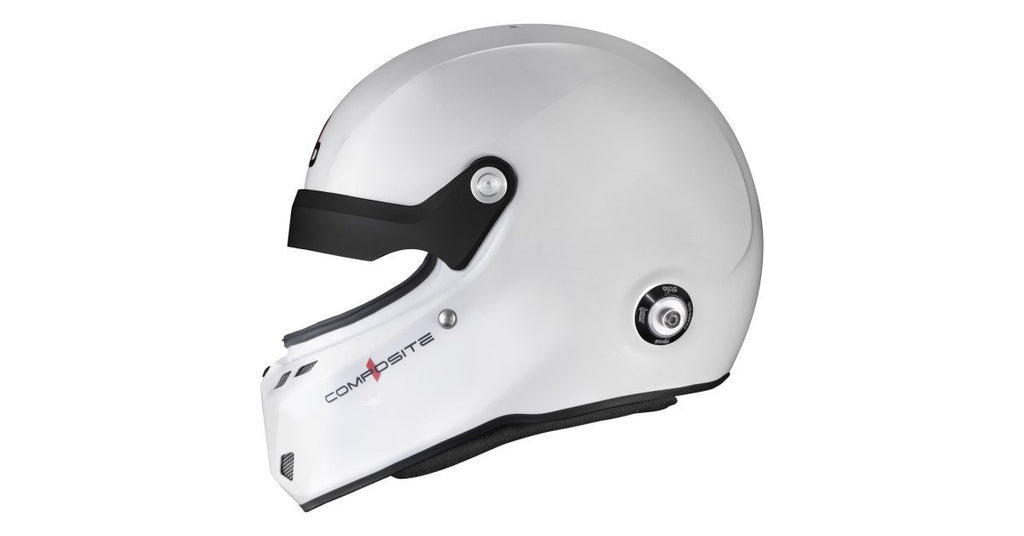 Sparco Casco Stilo St6Gt N Composite Blanco Fia8859-24 Sa2025 Hans Blanco Fia8858-10-Talla 61 - Sparco | APEXCORSE imagen 4