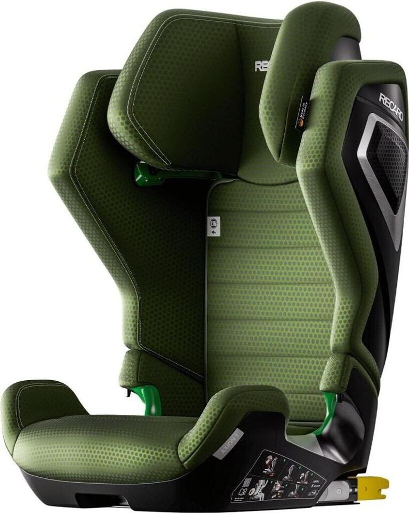 Silla Bebe RECARO Axion 1 Hello Green Grupo 2 Y 3 - RECARO original APEXCORSE