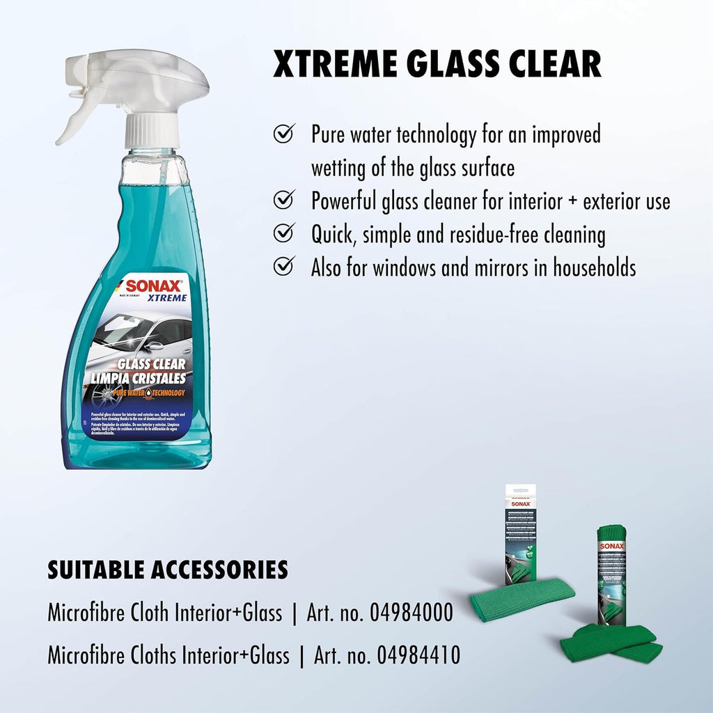 SONAX XTREME LIMPIA CRISTALES 500ML - Imagen 3 SONAX APEXCORSE