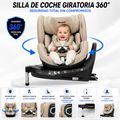 Silla Bebe RECARO Xenon 1 Kid 61 - 125Cm Elegant Beige Grupo 0 1 Y 2 - RECARO original APEXCORSE