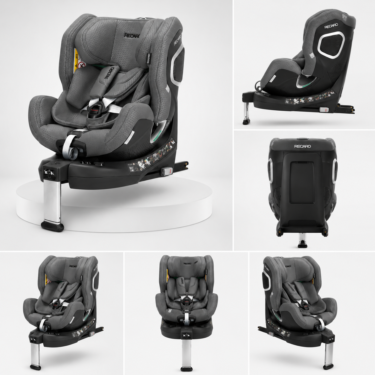 Silla Bebe RECARO Xenon 1 Kid 61 - 125Cm Gallant Grey Grupo 1 Y 2 - Imagen 2 RECARO APEXCORSE