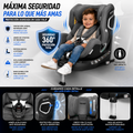 Silla Bebe RECARO Xenon 1 Kid 61 - 125Cm Gallant Grey Grupo 1 Y 2 - RECARO original APEXCORSE