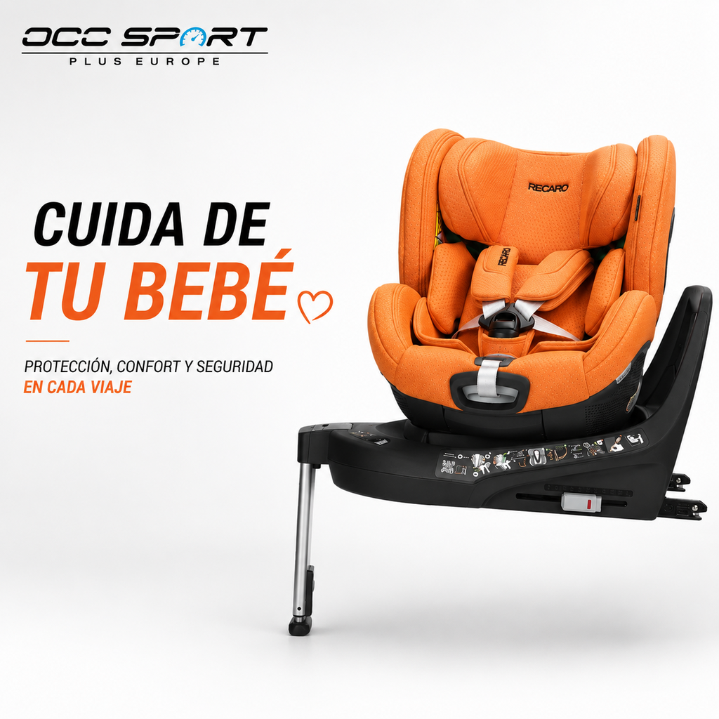 Silla Bebe RECARO Xenon 1 Kid 61 - 125Cm Vibrant Orange Grupo 0 1 Y 2 - Imagen 2 RECARO APEXCORSE