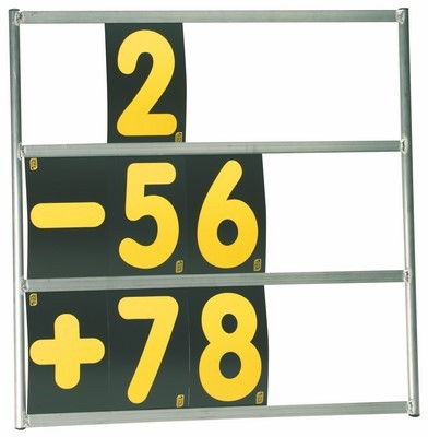 PANEL DE INDICACION OMP ALU 3 FILAS - OMP original APEXCORSE imagen 1