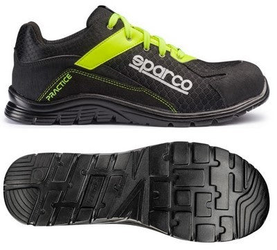 Zapatillas Sparco Practice Jos Talla 46 Negro/Amarillo S1P Src - Sparco original | APEXCORSE