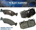 Pastillas de freno Black Diamond Rayado 12 BDPP637 para Mercedes C-Class (S204/W204)