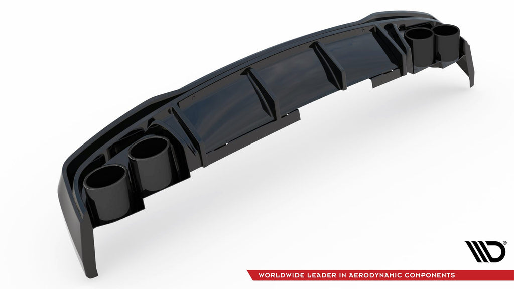 Maxton Design Difusor trasero + Exhaust Ends Imitation para Audi A6 S-Line / S6 C8 / C8 Facelift - imagen 9