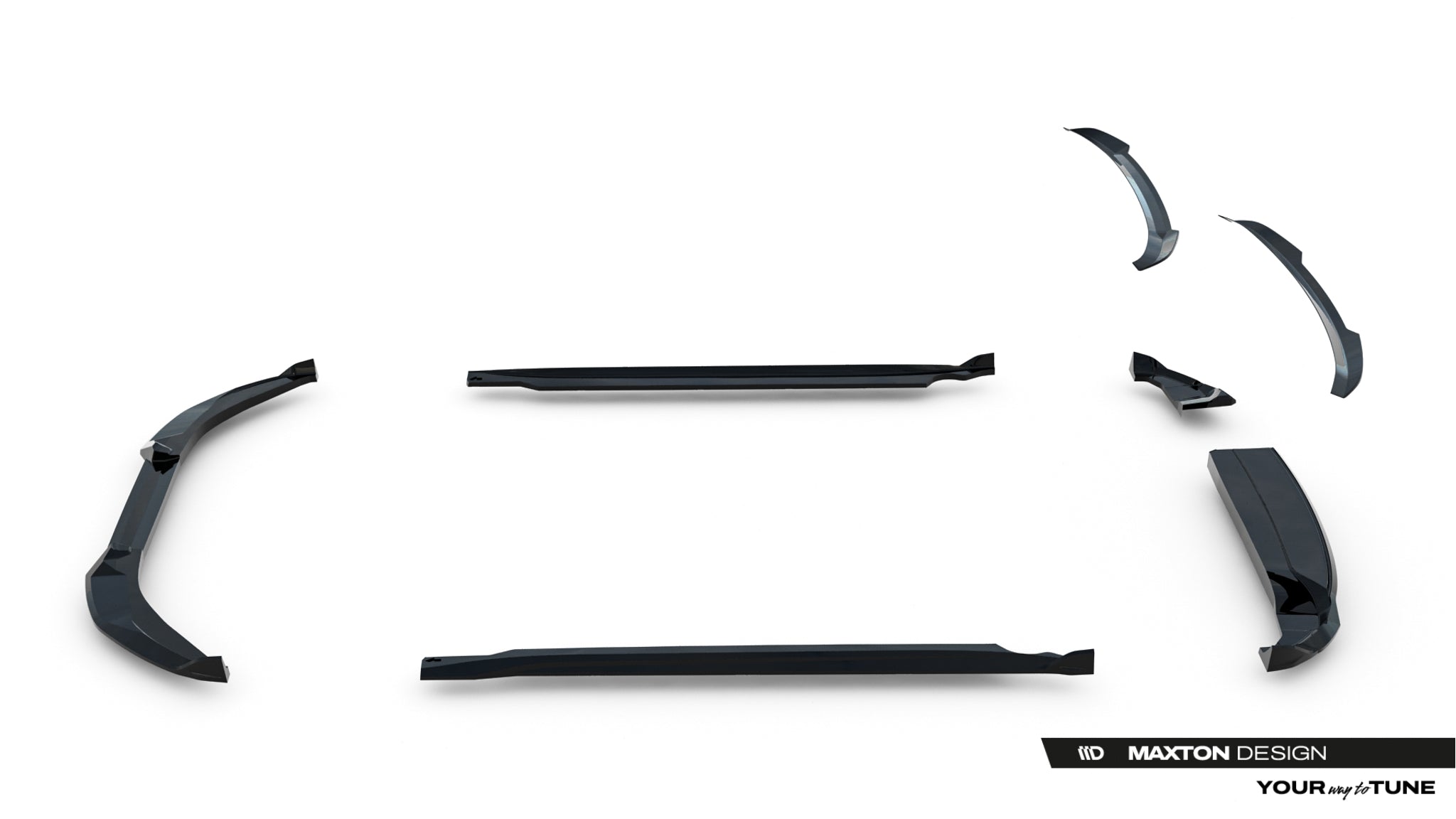 Maxton Design Set of Splitters para Alfa Romeo Junior Mk1 - imagen 18