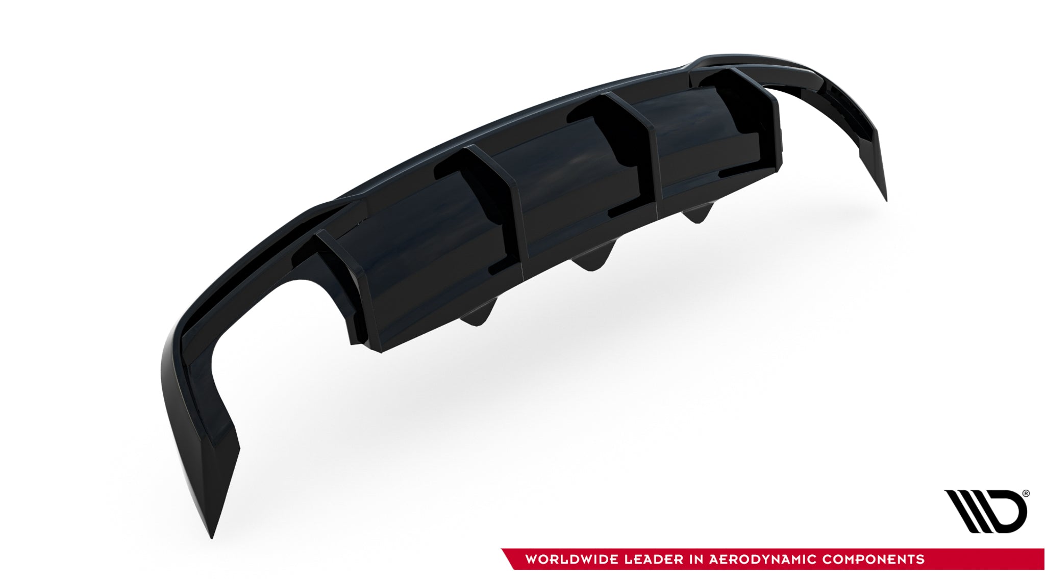 Maxton Design Difusor trasero para Audi A5 Sportback 8T Facelift (Version with dual Exhausts on both sides) - imagen 4