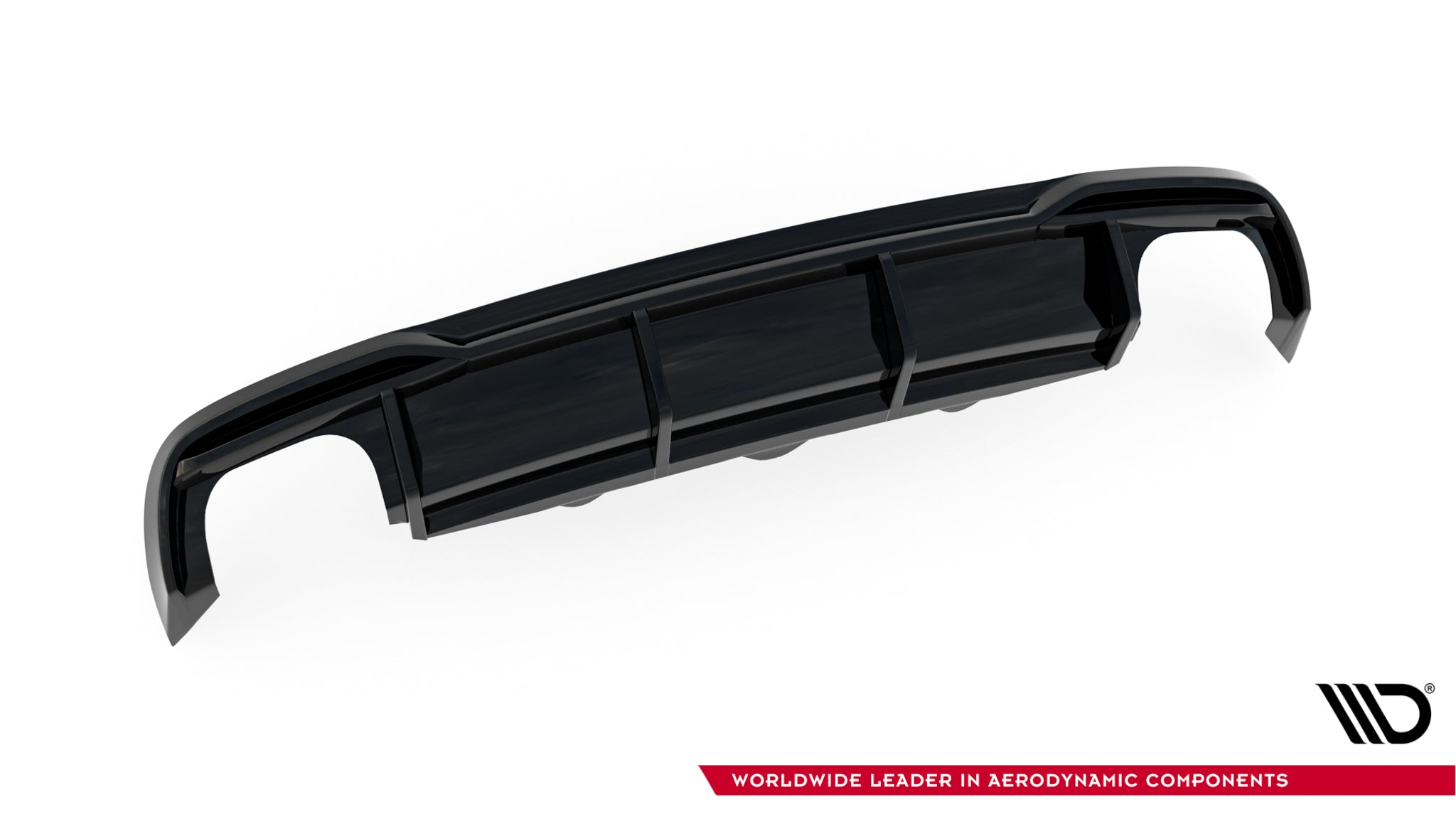 Maxton Design Difusor trasero para Audi A5 Sportback 8T Facelift (Version with dual Exhausts on both sides) - imagen 3