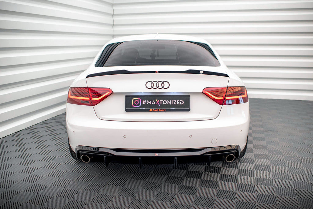 Maxton Design Difusor trasero para Audi A5 Coupe 8T Facelift (Version with single Exhausts on both sides) - imagen 1