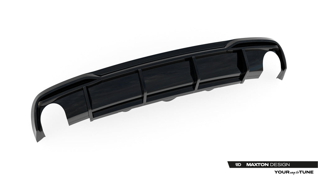Maxton Design Difusor trasero para Audi A5 Sportback 8T Facelift (Version with single Exhausts on both sides) - imagen 3