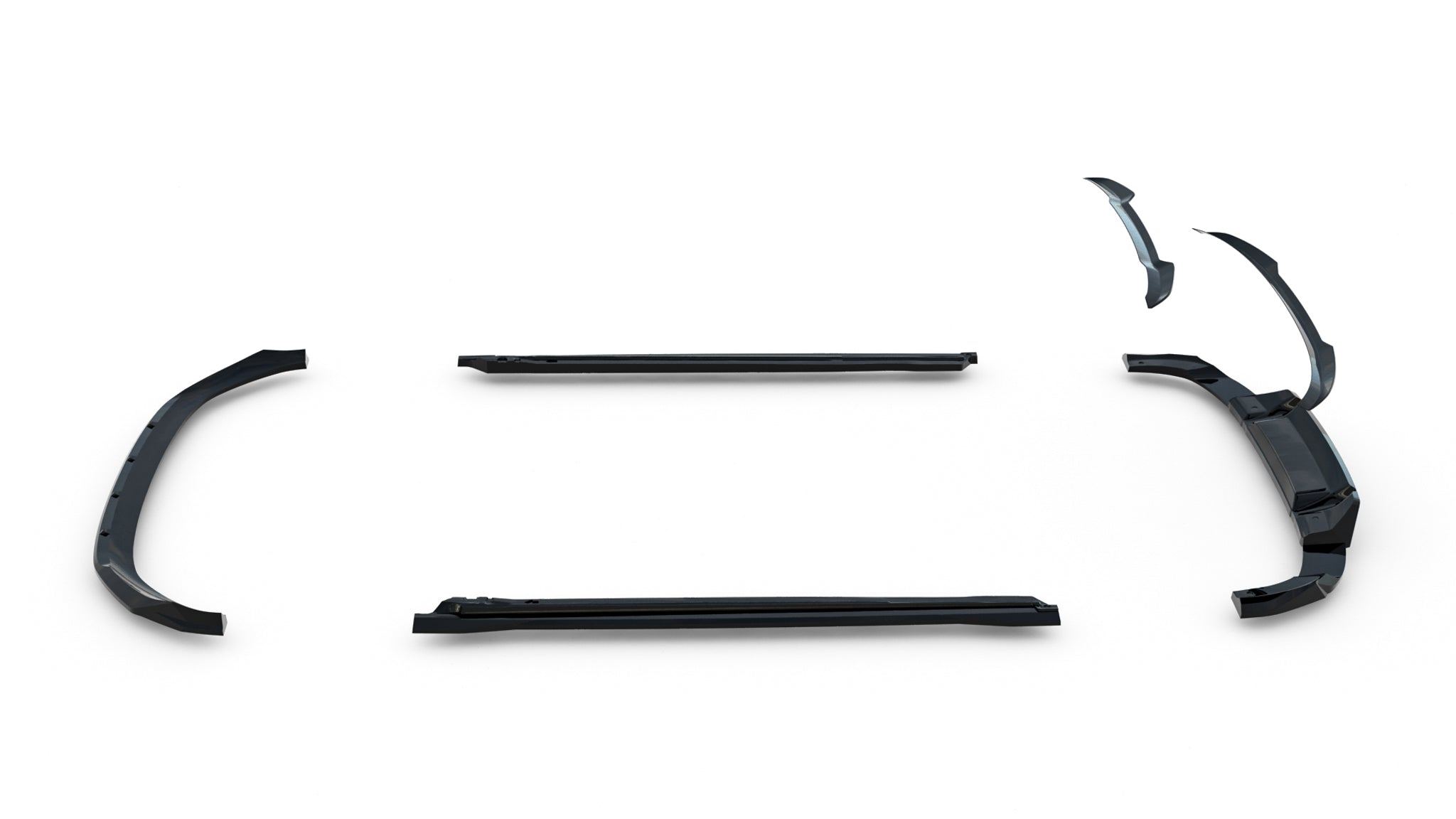 Maxton Design Set of Splitters para Audi Q5 S-Line Sportback Mk3 - imagen 17