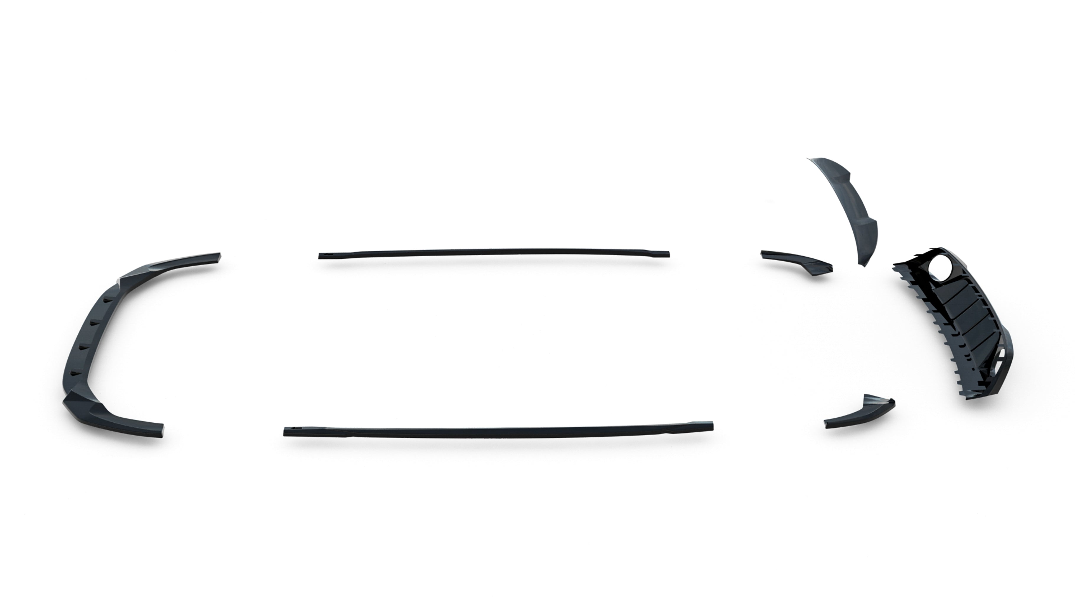 Maxton Design Set Of Splitters para Audi RS3 Sedan 8Y - imagen 17