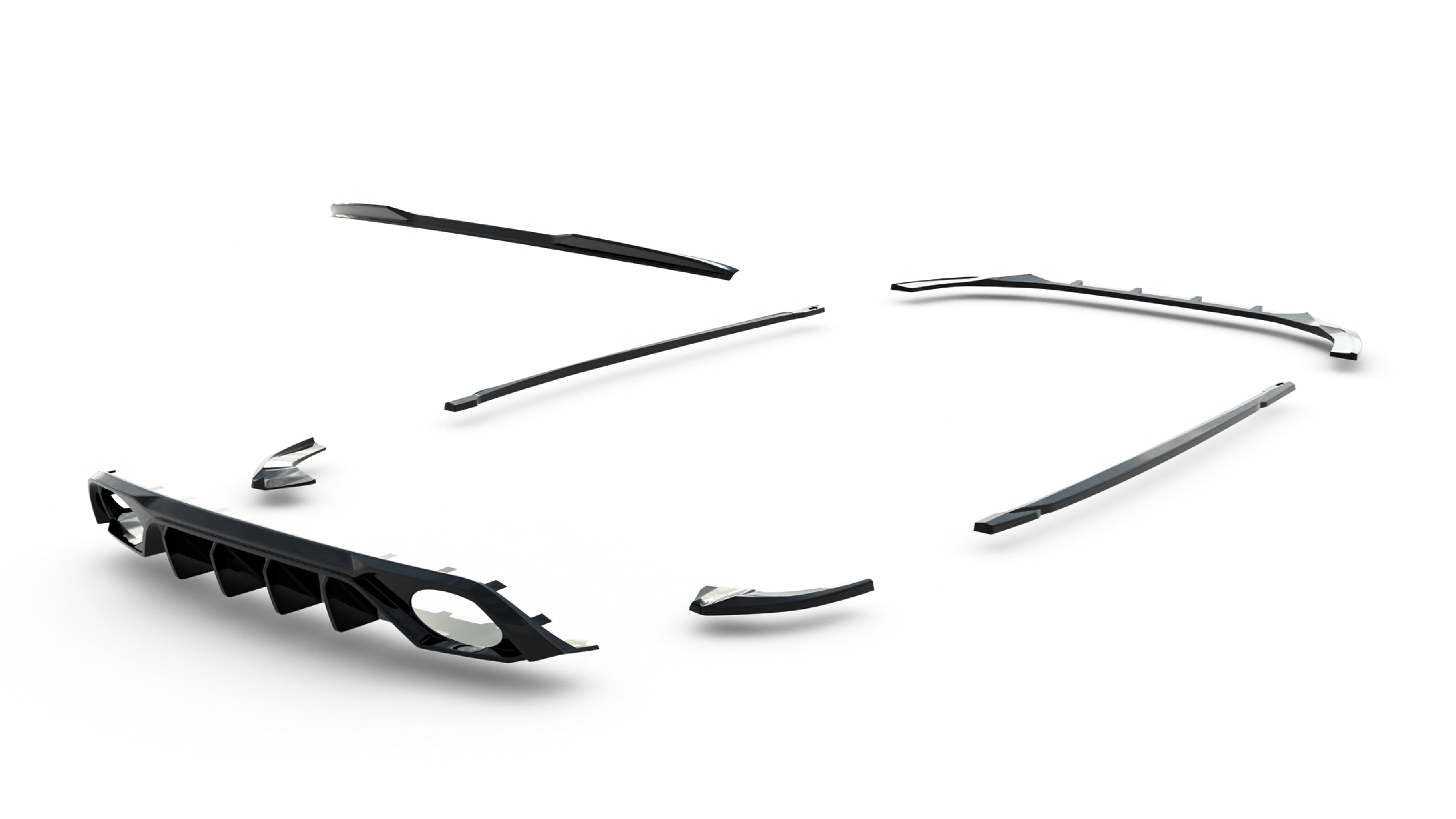 Maxton Design Set Of Splitters para Audi RS3 Sedan 8Y - imagen 18