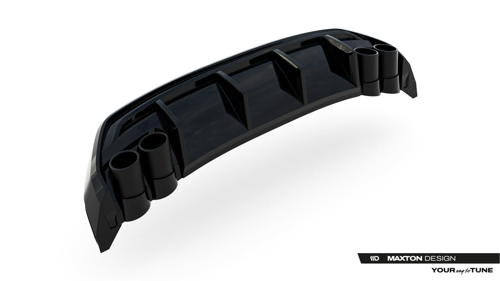Maxton Design Difusor trasero + Exhaust Ends Imitation para Audi A3 S-Line Sportback 8Y Facelift - imagen 5