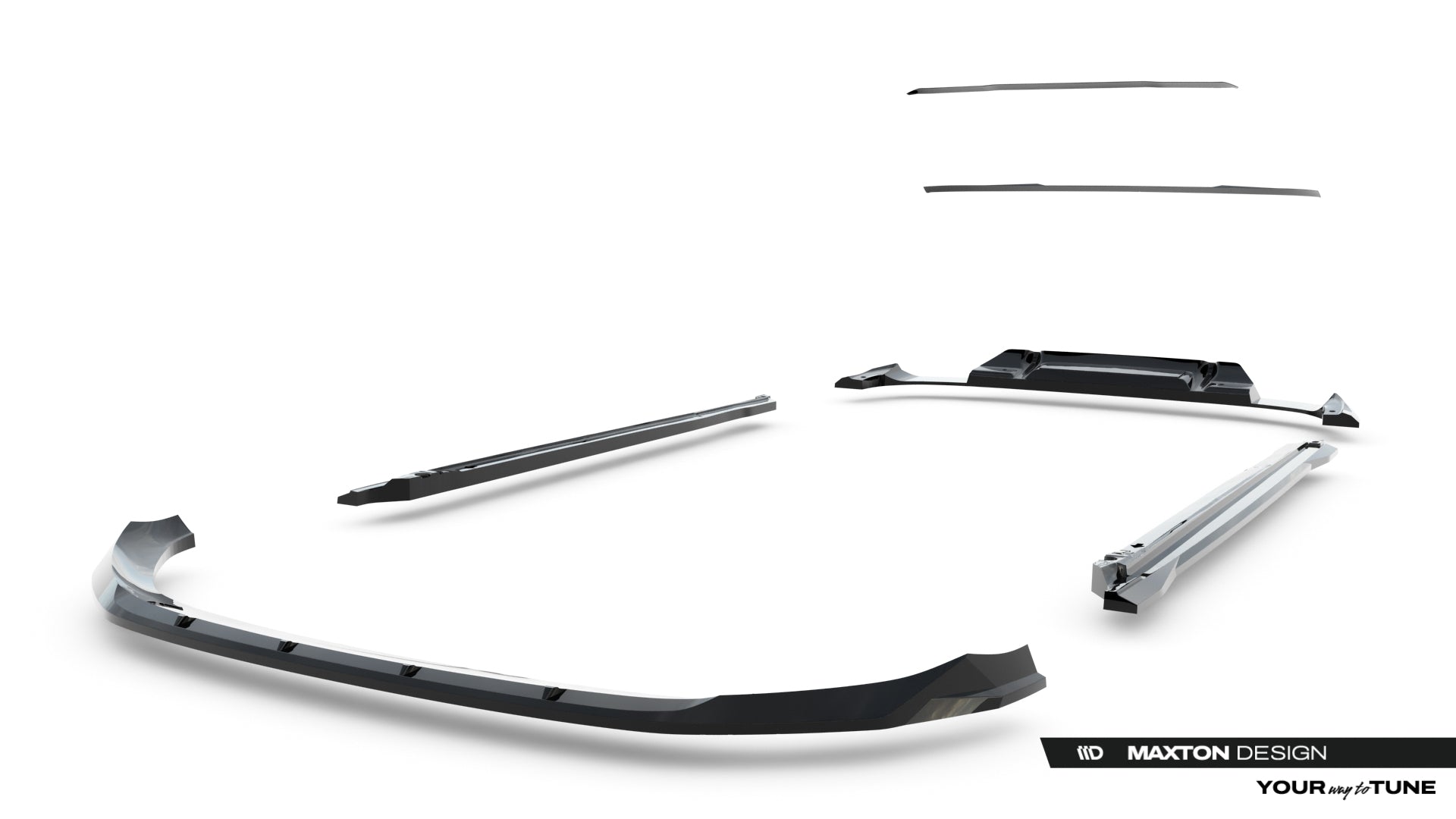 Maxton Design Set of Splitters para Audi SQ5 Sportback Mk3 - imagen 20