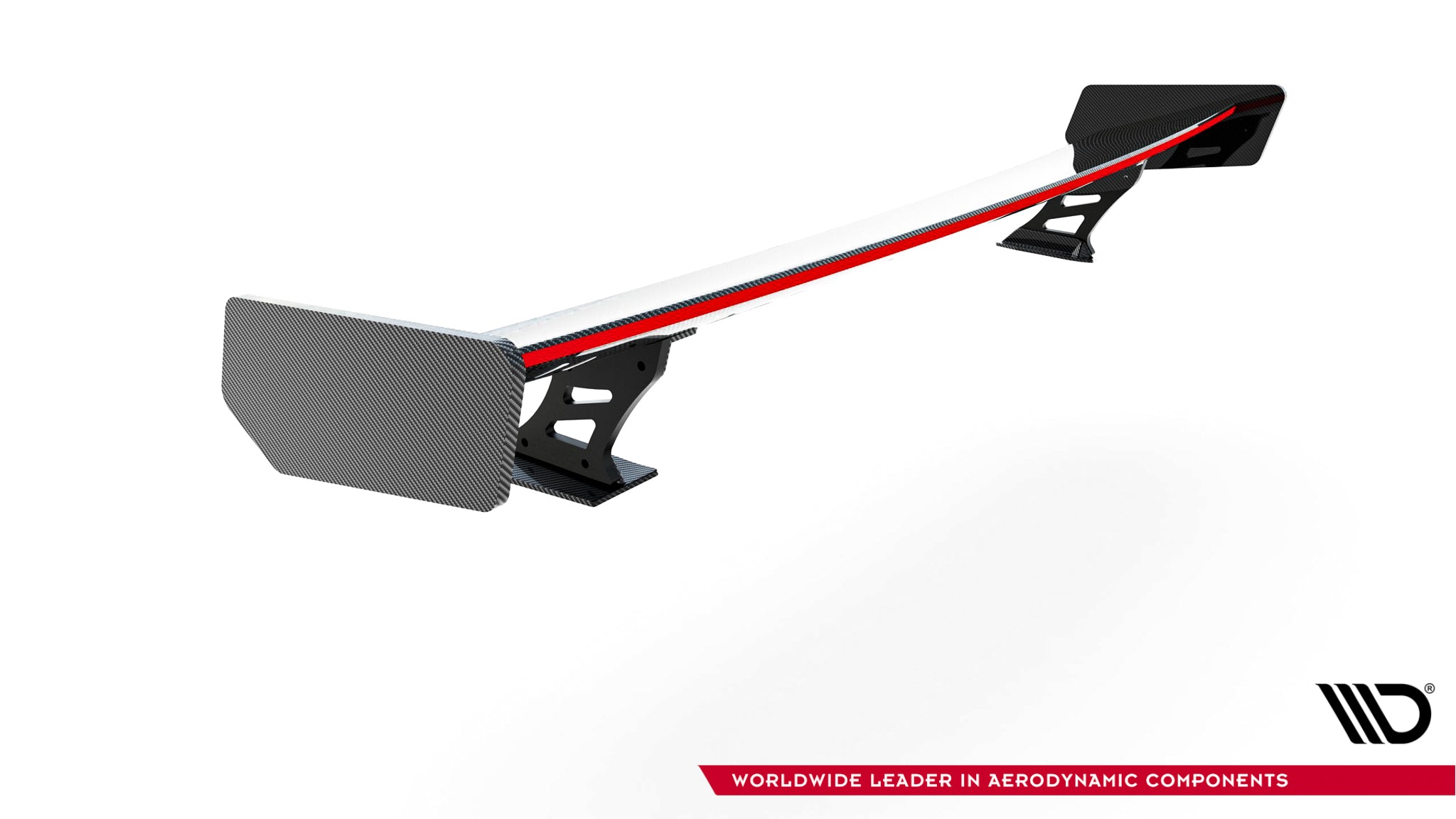 Maxton Design Alerón de carbono With External Brackets Uprights + LED para Audi A5 Coupe 8T - imagen 15