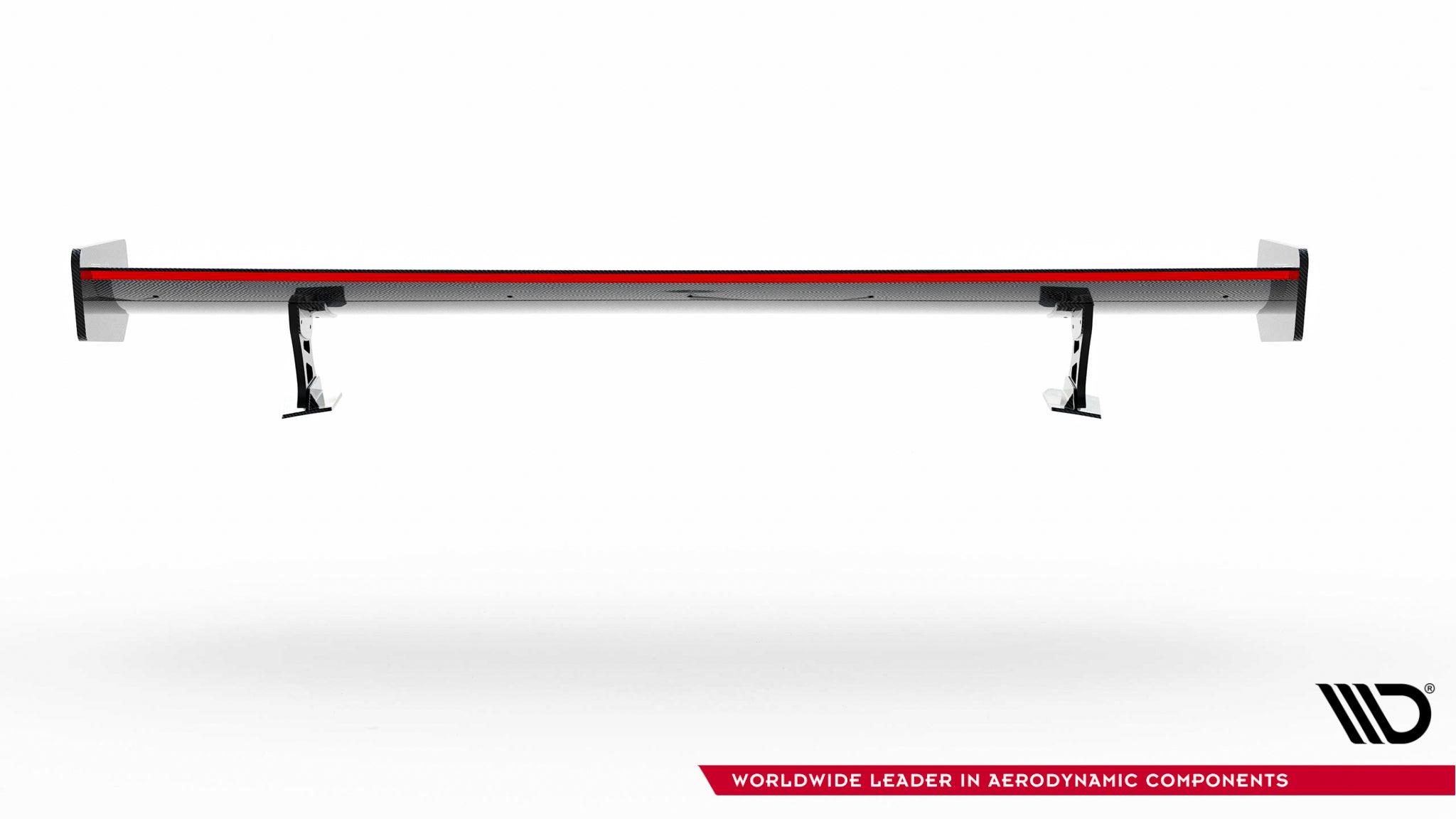 Maxton Design Alerón de carbono With External Brackets Uprights + LED para Audi A5 Coupe 8T - imagen 18