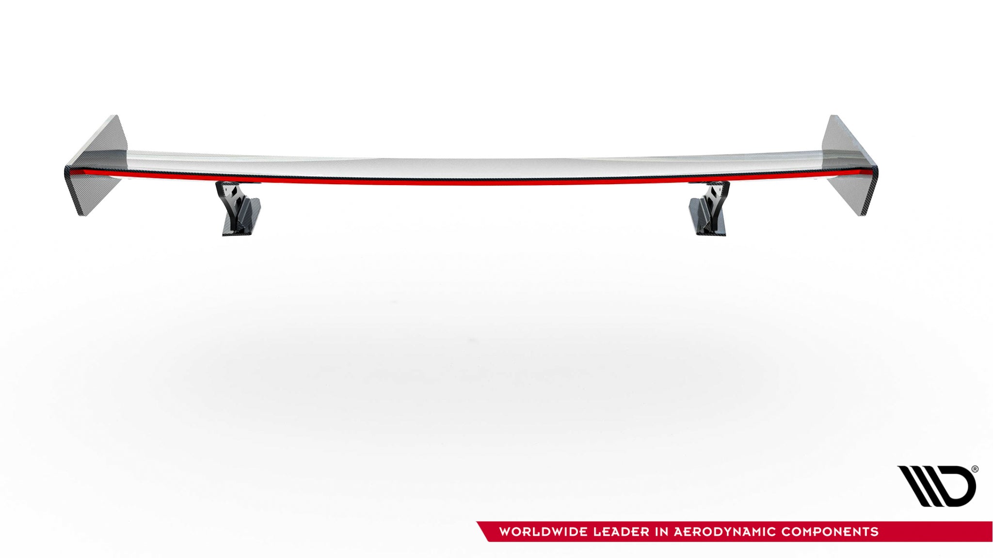 Maxton Design Alerón de carbono With External Brackets Uprights + LED para Audi A5 Coupe 8T - imagen 19