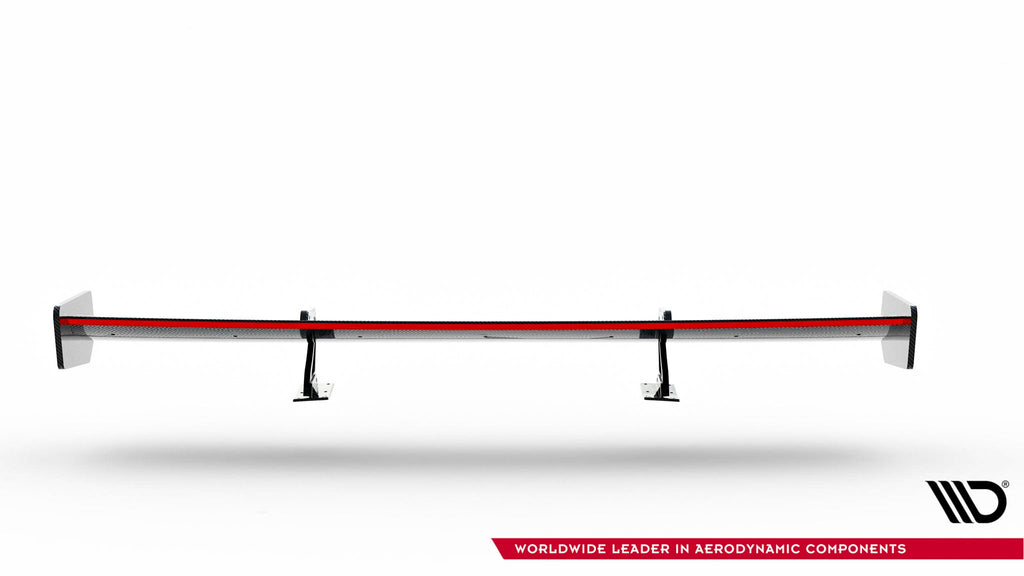 Maxton Design Alerón de carbono With Upper Swan Mounting + LED para Audi A5 Coupe 8T - imagen 21