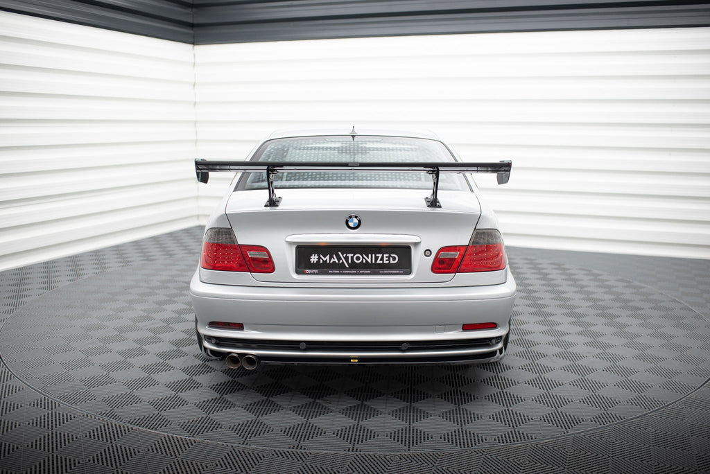 Maxton Design Alerón de carbono With Internal Brackets Uprights BMW 3 Coupe E46 - imagen 1