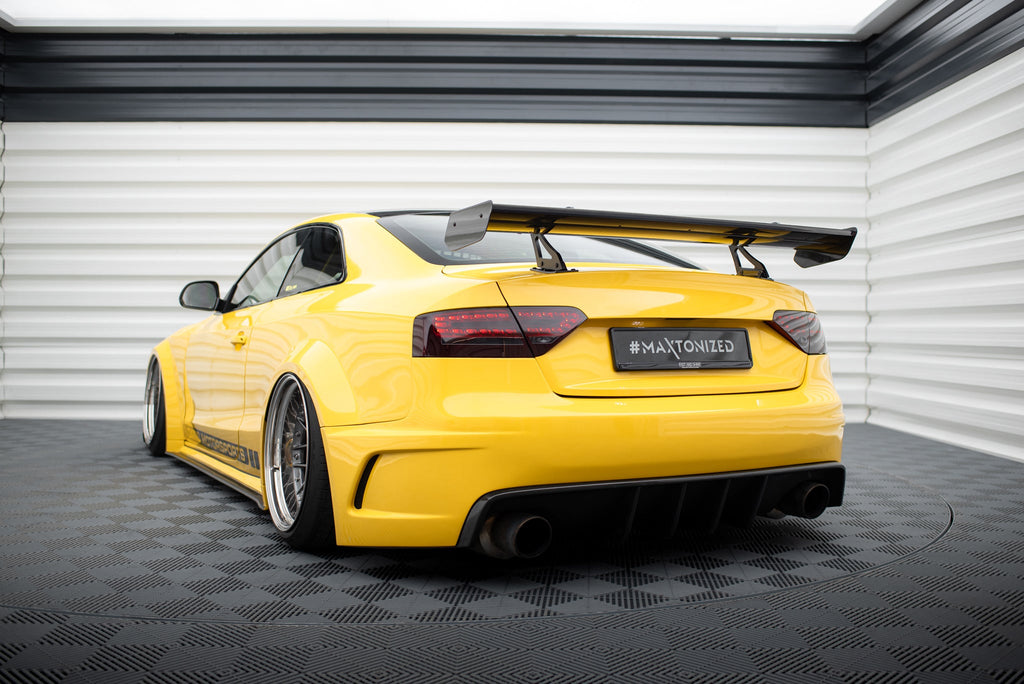 Maxton Design Alerón de carbono With Upper Swan Mounting para Audi A5 Coupe 8T - imagen 3