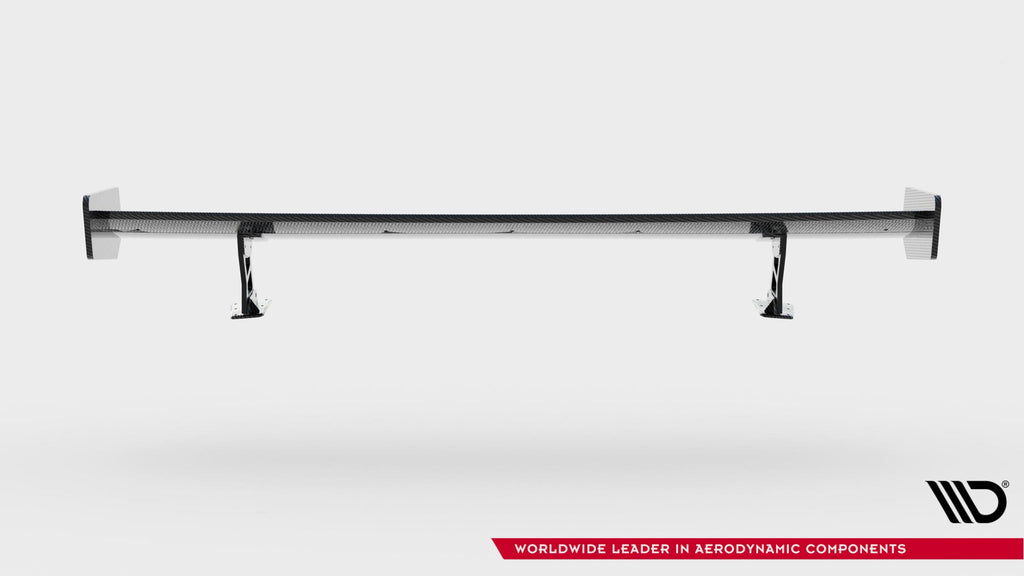 Maxton Design Alerón de carbono With External Brackets Uprights para BMW 3 Coupe E46 - imagen 3