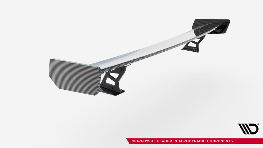 Maxton Design Alerón de carbono With External Brackets Uprights para BMW 3 Coupe E46 - imagen 6