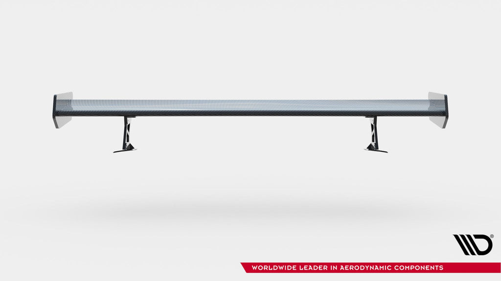 Maxton Design Alerón de carbono With External Brackets Uprights para BMW 3 Coupe E46 - imagen 8