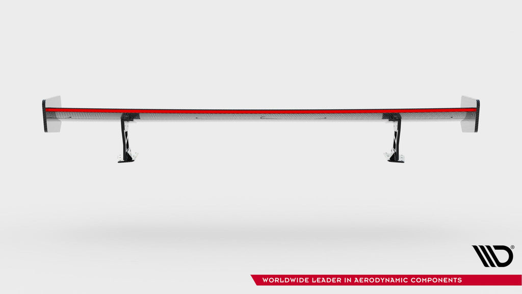 Maxton Design Alerón de carbono With External Brackets Uprights + LED para BMW 3 Coupe E46 - imagen 10