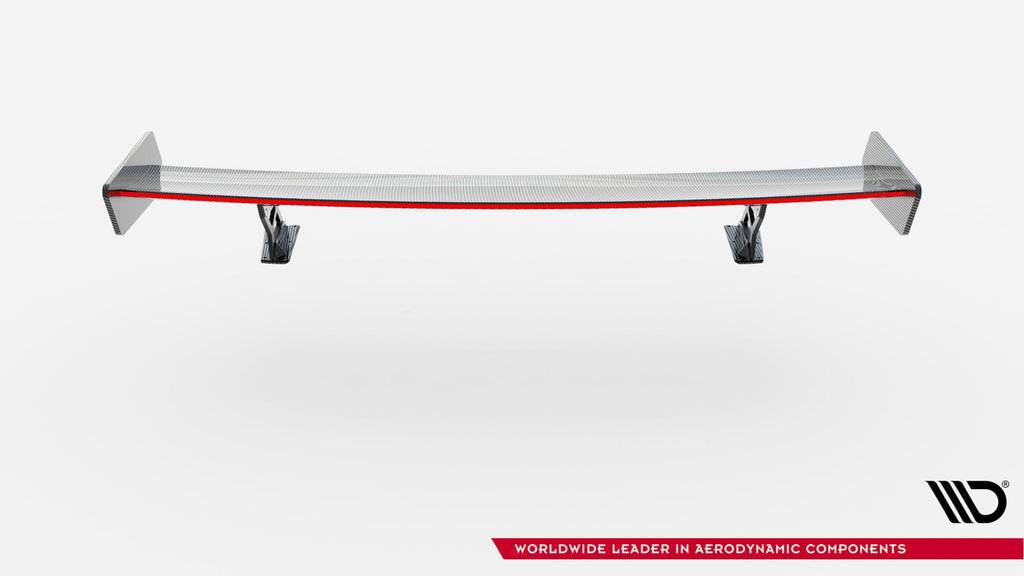 Maxton Design Alerón de carbono With External Brackets Uprights + LED para BMW 3 Coupe E46 - imagen 11