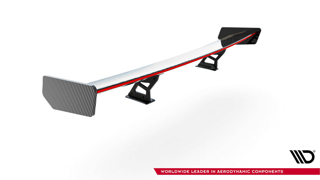 Maxton Design Alerón de carbono With Internal Brackets Uprights + LED para BMW 3 Coupe E46 - imagen 10
