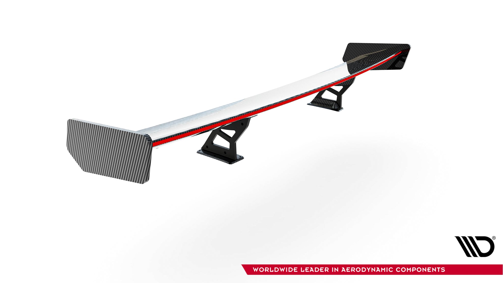 Maxton Design Alerón de carbono With Internal Brackets Uprights + LED para BMW 3 Coupe E46 - imagen 10