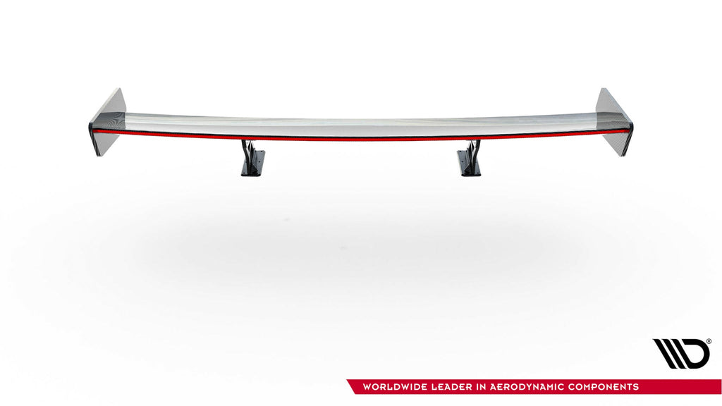 Maxton Design Alerón de carbono With Internal Brackets Uprights + LED para BMW 3 Coupe E46 - imagen 14