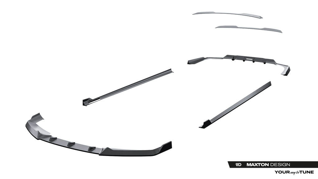 Maxton Design Set of Prepreg Carbon Fiber Splitters para BMW 7 / i7 M-Pack G70 - imagen 19